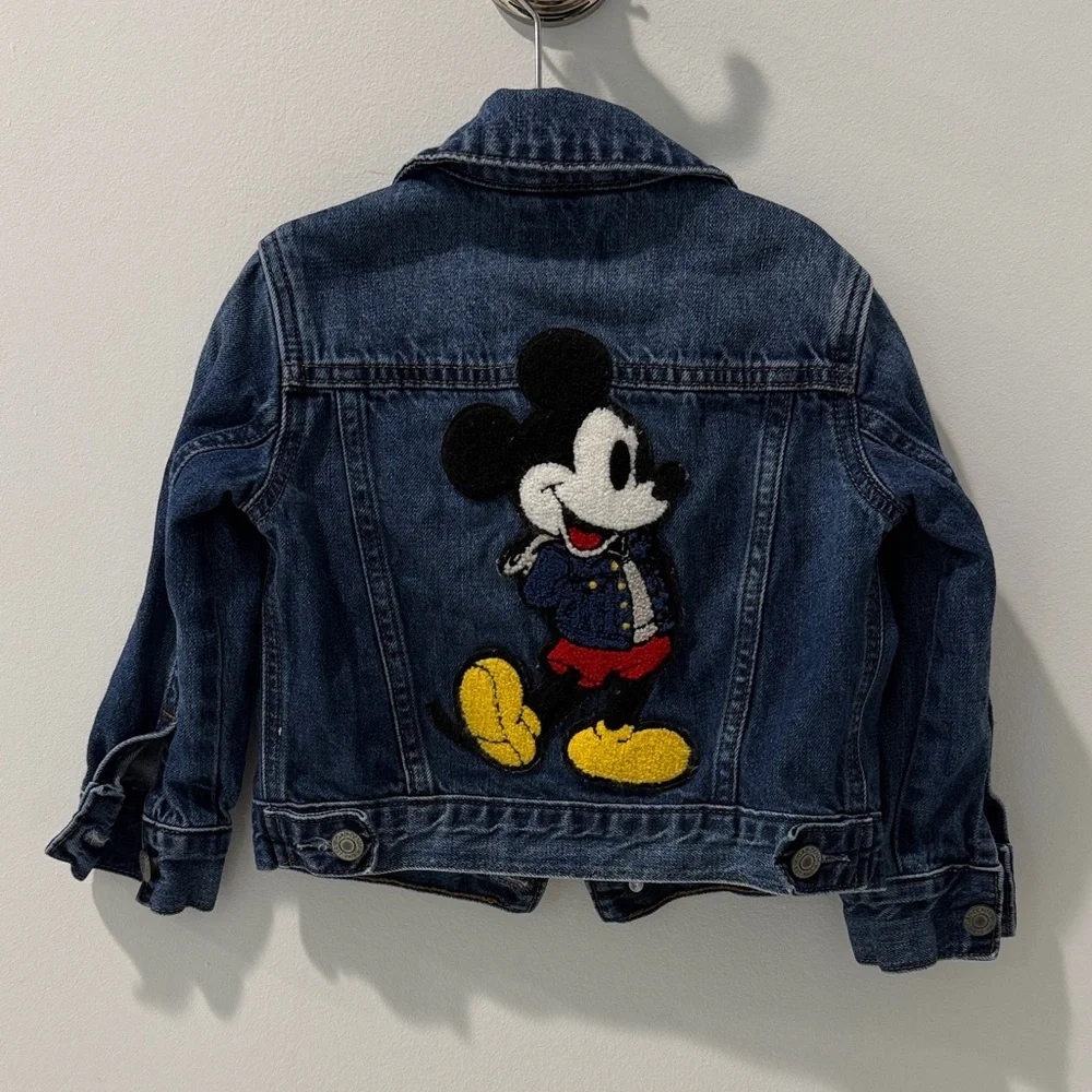 Gap x Disney Denim Kids Mickey Jacket